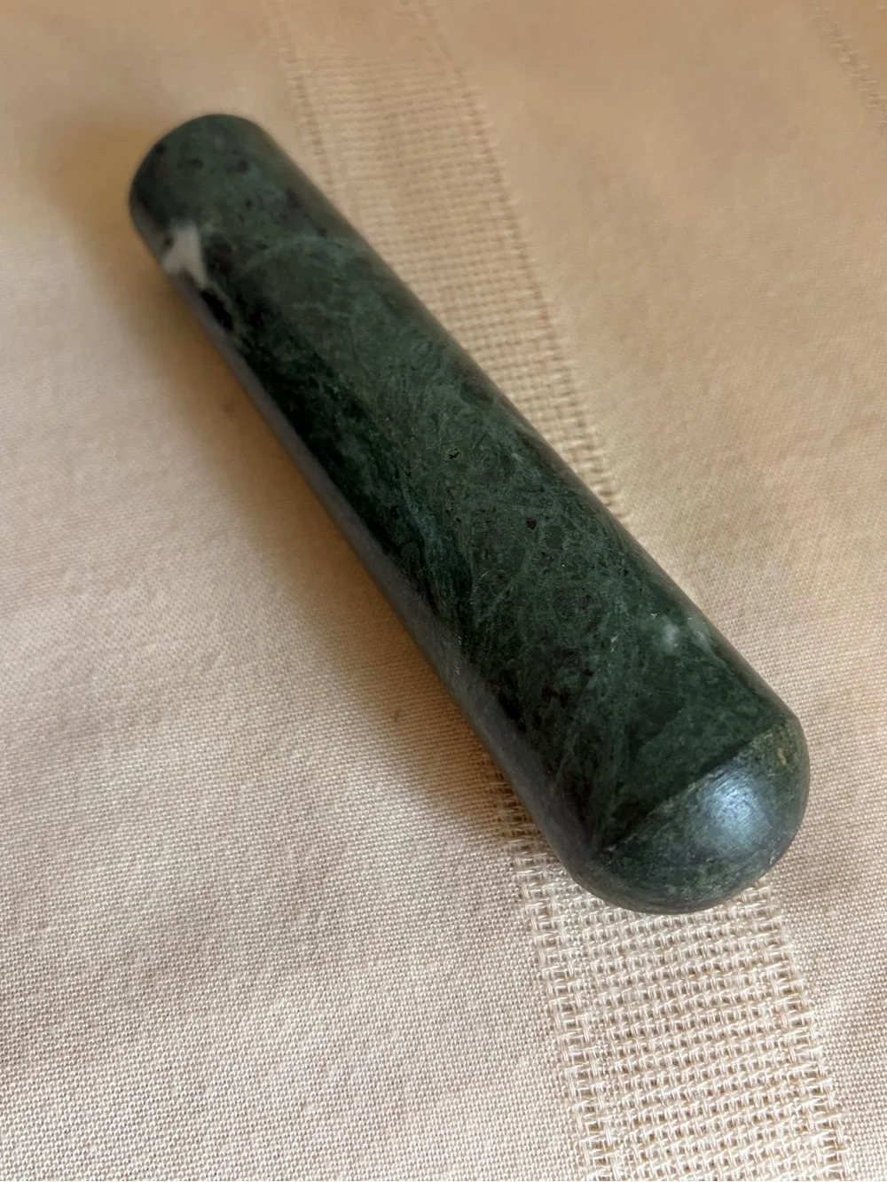 Green Marble Mortar and Pestle